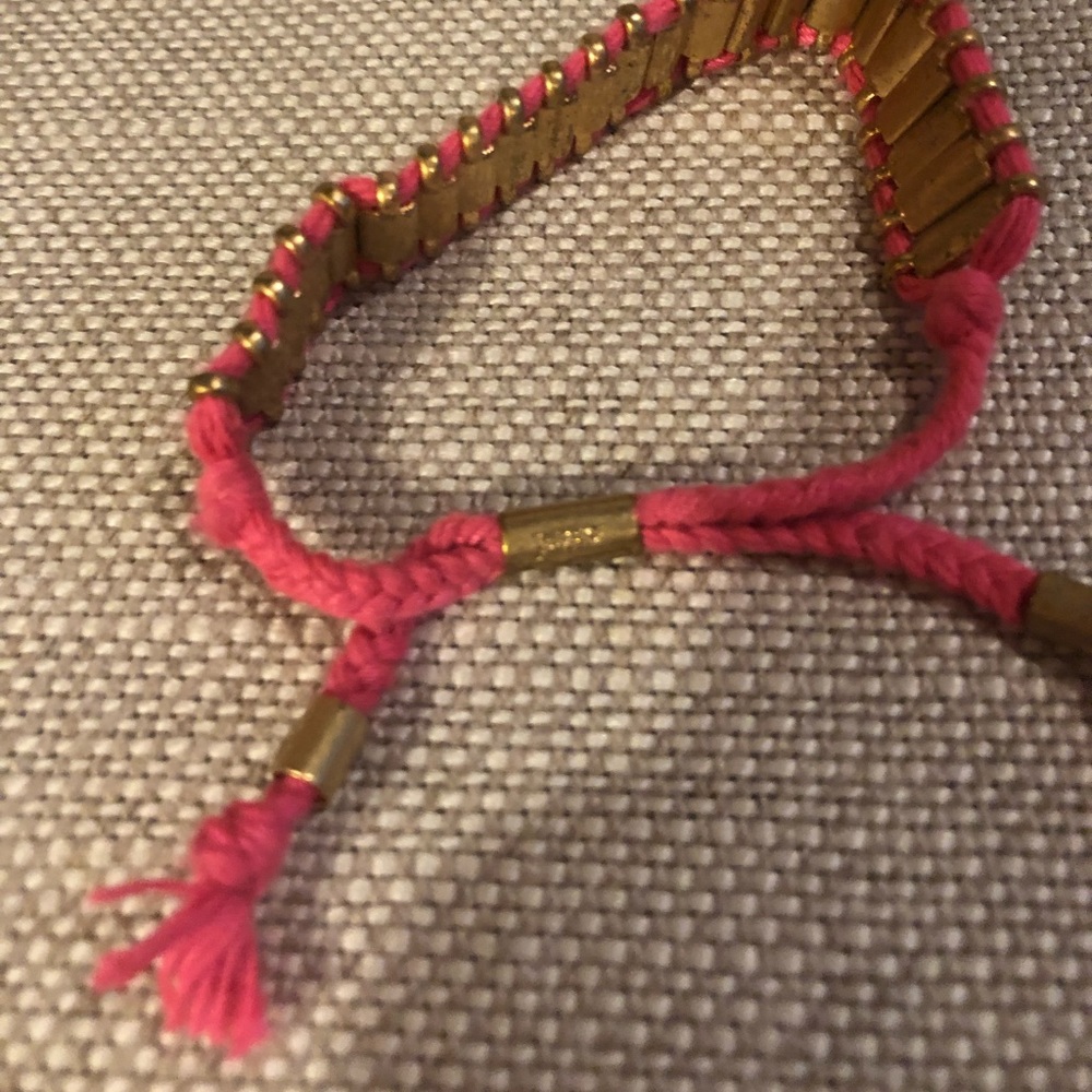 🐞 Pink JCrew Rhinestones Bracelet - Picture 4 of 4